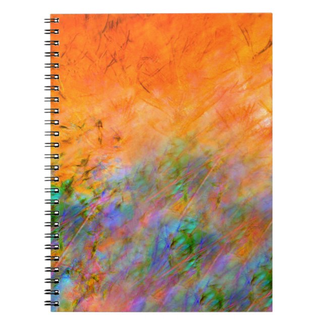 Caderno Espiral Orange Dreamscape (Frente)