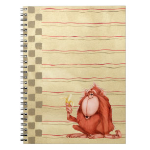 Caderno Espiral Orangutan - Notebook
