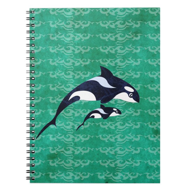 Caderno Espiral Orca (Frente)