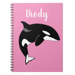 Caderno Espiral Orca Killer Whale