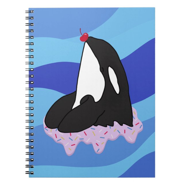 Caderno Espiral Orca Killer Whale (Frente)