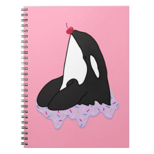Caderno Espiral Orca Killer Whale
