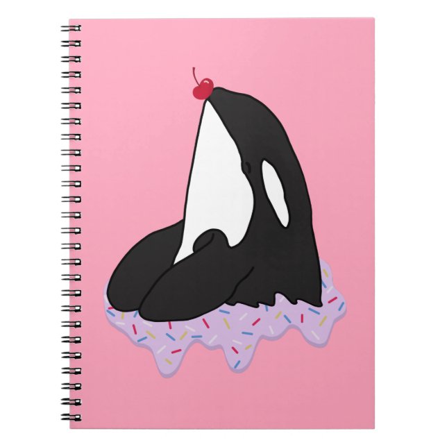 Caderno Espiral Orca Killer Whale (Frente)