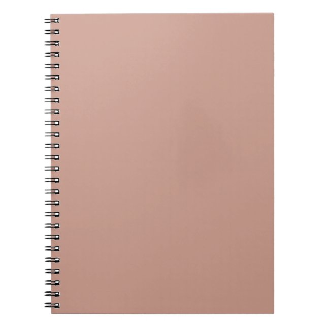 Caderno Espiral ORÇAMENTO LEVE Terracotta CASAMENTO Monocromático (Frente)