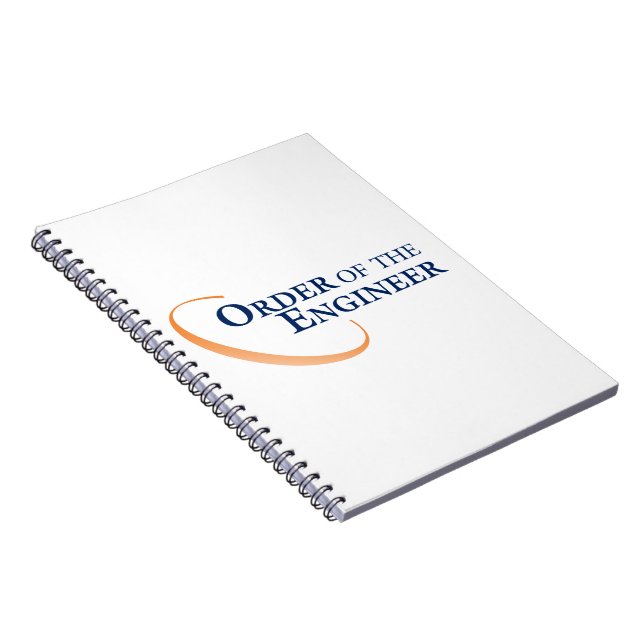 Caderno Espiral Ordem do engenheiro (Lado Direito)