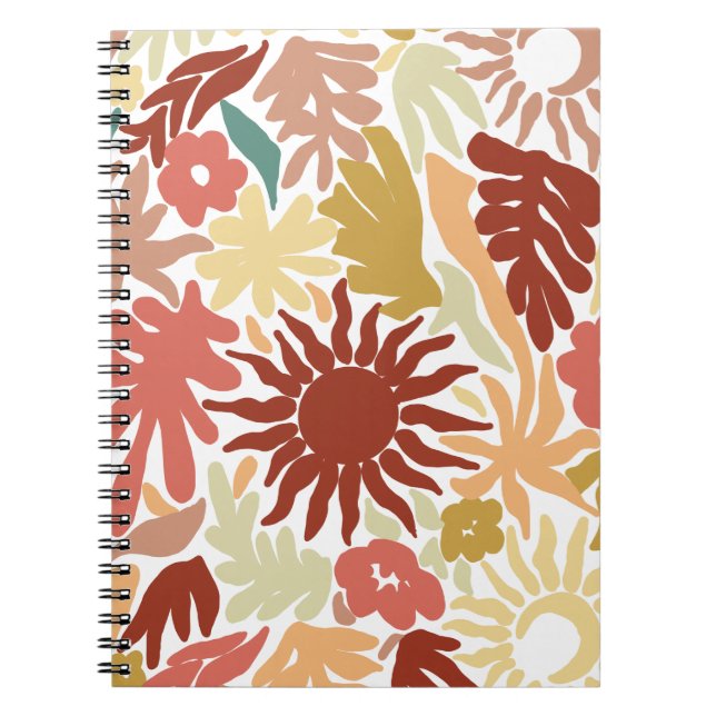 CADERNO ESPIRAL ORGANIC SUN  (Frente)