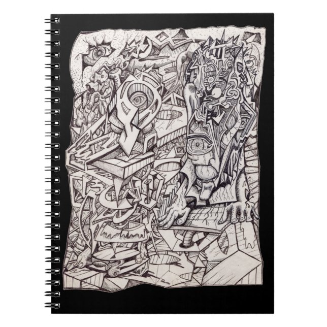 Caderno Espiral Órgão de preocupações (Frente)