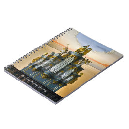 Caderno Espiral Órgão de tubulação de Limburgo