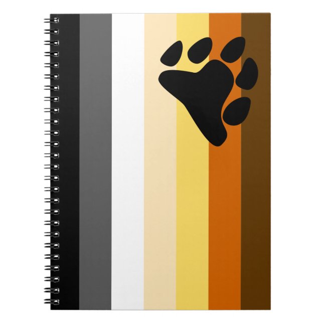 Caderno Espiral Orgulho de Urso (Frente)