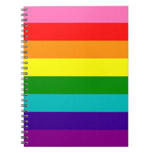 Caderno Espiral Orgulho do Arco-Íris 8 Retroativo