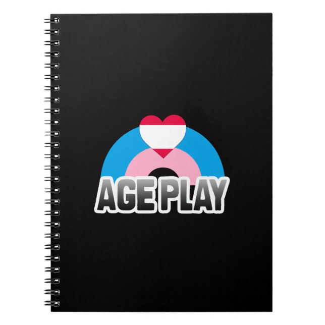 Caderno Espiral Orgulho do Jogo de Idade (Frente)