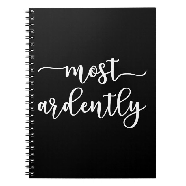 Caderno Espiral Orgulho E Preconceito, Sr. Darcy - Mais Ardentemen (Frente)