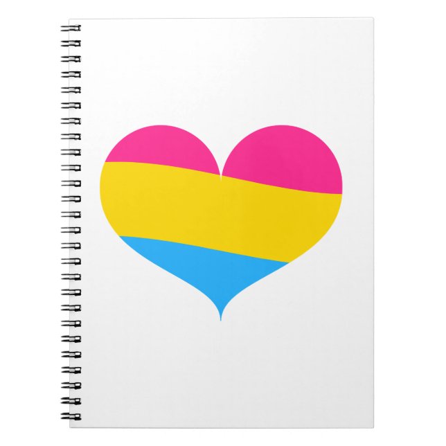 Caderno Espiral Orgulho Pansexual (Frente)