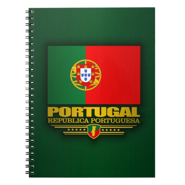 Caderno Espiral Orgulho Português (Frente)