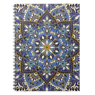 Caderno Espiral Oriental Floral: Carpete Vintage