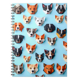 Caderno Espiral Origami Cute Dog - Soft and comfortable