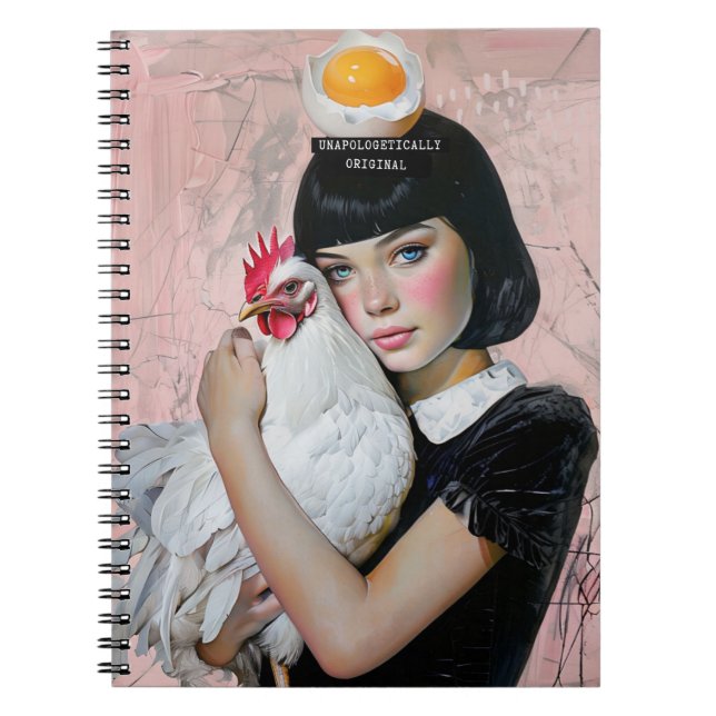 Caderno Espiral Original sem desculpas | Diário para notebook (Frente)