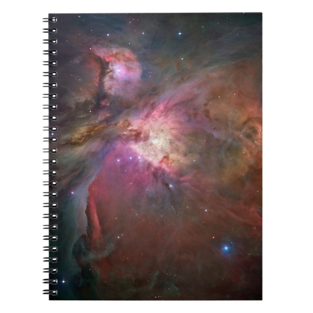 Caderno Espiral Orion Nebula Hubble telescópio espacial cosmo (Frente)
