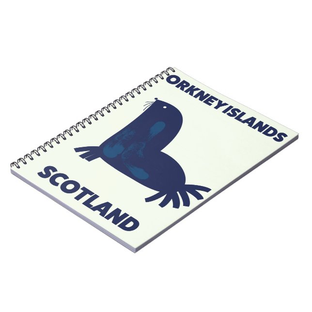 Caderno Espiral Orkney Islands, Escócia (Left Side)
