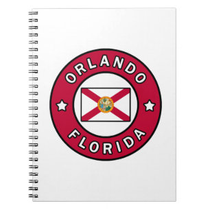 Caderno Espiral Orlando Flórida