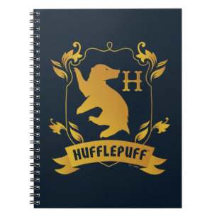 Caderno Espiral Ornamentado HUFFLUFF™ House Crest