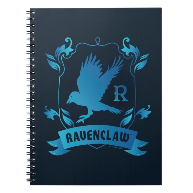 Caderno Espiral Ornamentado RAVENCLAW™ House Crest (Frente)