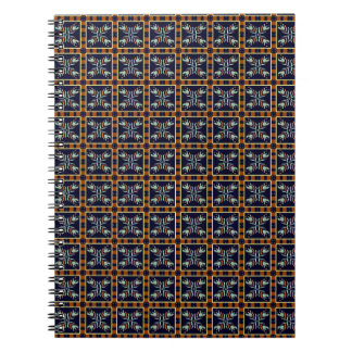 Caderno Espiral Ornamental Retro