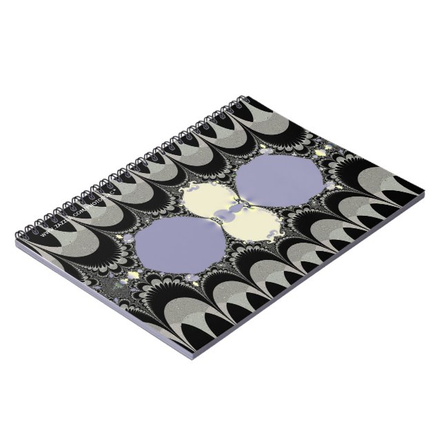 Caderno Espiral Ornamento Dourado (Left Side)