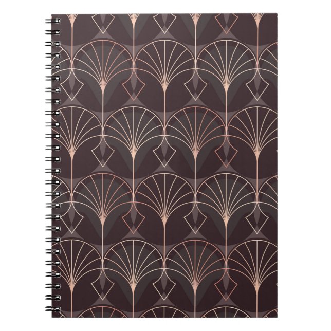 Caderno Espiral Ornamentos de luxo 33 (Frente)
