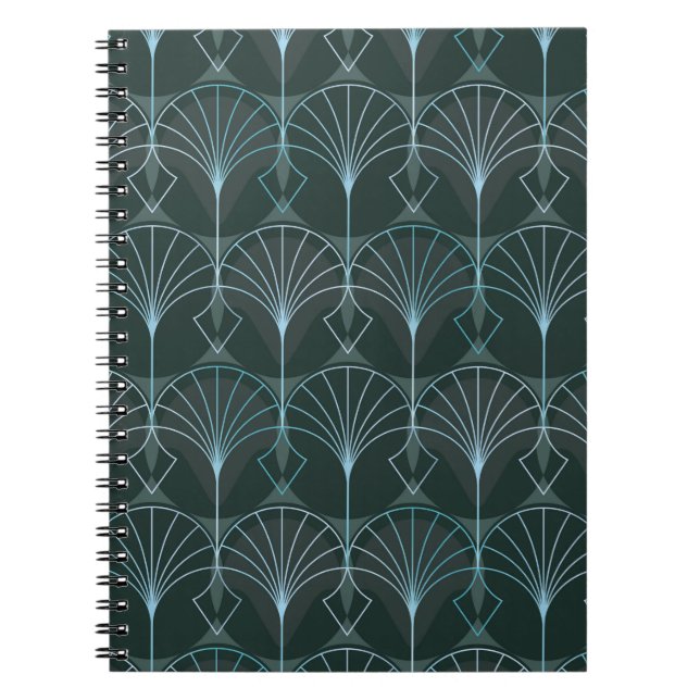 Caderno Espiral Ornamentos de luxo 34 (Frente)