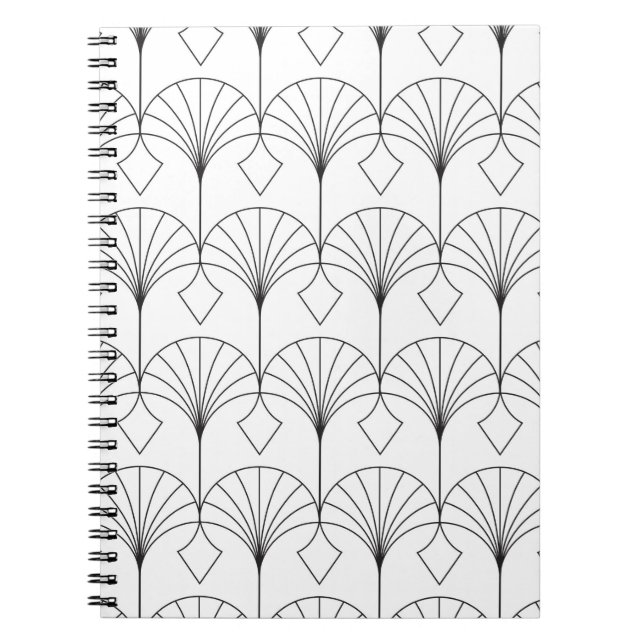 Caderno Espiral Ornamentos de luxo 36 (Frente)