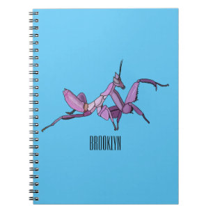 Caderno Espiral Orquídea de desenho