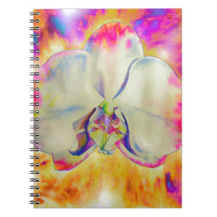 Caderno Espiral Orquídea rosa