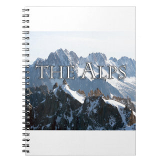 Caderno Espiral Os Alpes - Magnífico!
