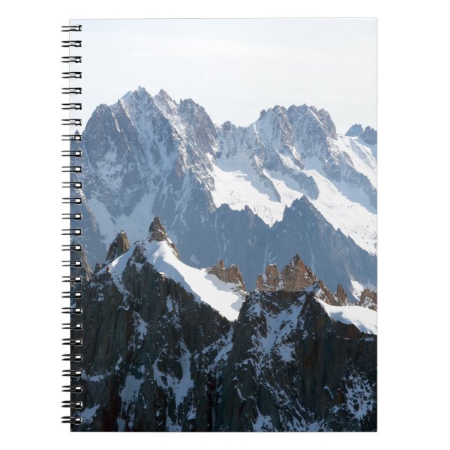 Caderno Espiral Os Alpes - magníficos! (Frente)
