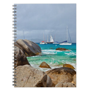 Caderno Espiral Os Banhos, Virgin Gorda, Ilhas Virgens Britânicas