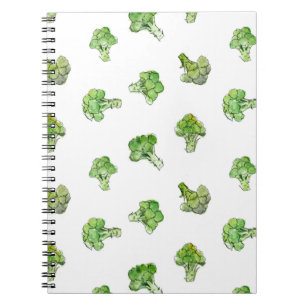 Caderno Espiral Os brócolos - dispersados - abra