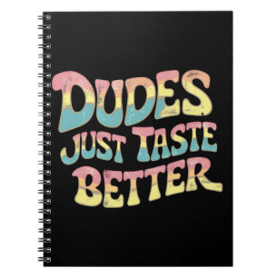 Caderno Espiral Os Caras São Mais Saborosos Mês do Orgulho Gay LGB