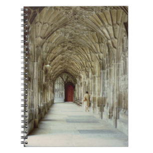 Caderno Espiral Os claustros da catedral de Gloucester, 12o centur