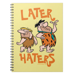 Caderno Espiral Os Flintstones Fred & Barney - Mais Tarde