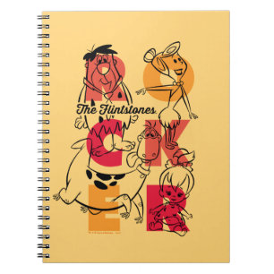 Caderno Espiral Os Flintstones ROCKER