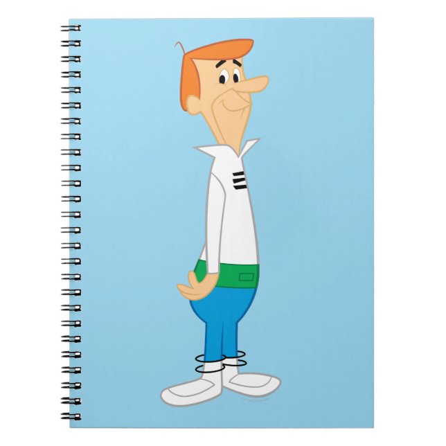 Caderno Espiral Os Jetsons | Encontro com George Jetson (Frente)