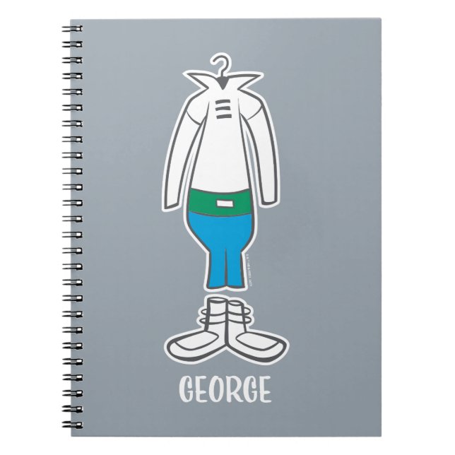 Caderno Espiral Os Jetsons | Suit de George (Frente)