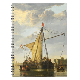 Caderno Espiral Os Maas em Dordrecht Aelbert Cuyp
