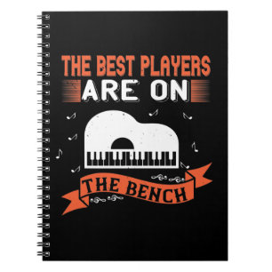 Caderno Espiral Os Melhores Jogadores Estão No Banco