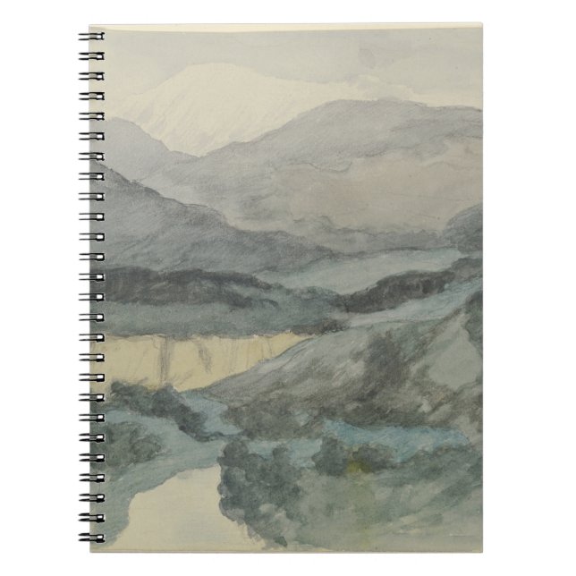 Caderno Espiral Os pilares terrestres do Schalderer Bach (Frente)