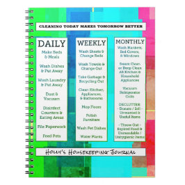 Caderno Espiral Os quadrados corajosos brilhantes dirigem o guia