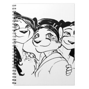 Caderno Espiral Os três jaguares
