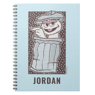 Caderno Espiral Oscar, o Grouch   Beija minha lata
