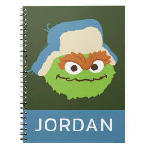 Caderno Espiral Oscar, o Monstro Florestal Adicione seu Nome